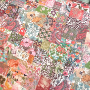 Liberty London- Archive Patchwork Tana Lawn Cotton- Blue, Green, Orange, Red, Pink