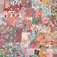 Liberty London- Archive Patchwork Tana Lawn Cotton- Blue, Green, Orange, Red, Pink