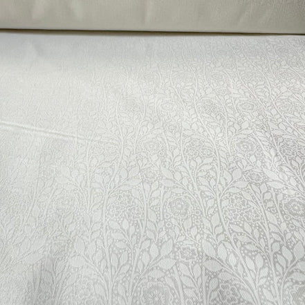 Lasenby Silhouette Merton Rose “White"- Liberty Cotton- 42"