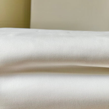 White PFD (Prepare For Dye) Cotton Twill- 44” Wide- Ventana Twill- 7.9 Oz