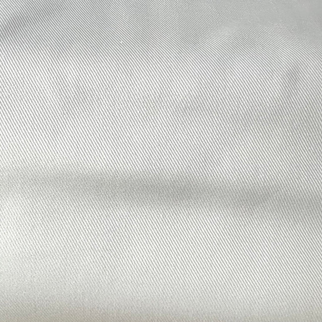 White PFD (Prepare For Dye) Cotton Twill- 44” Wide- Ventana Twill- 7.9 Oz