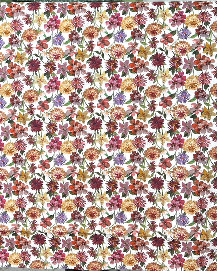 Floral Letters - Liberty London Tana Lawn Cotton