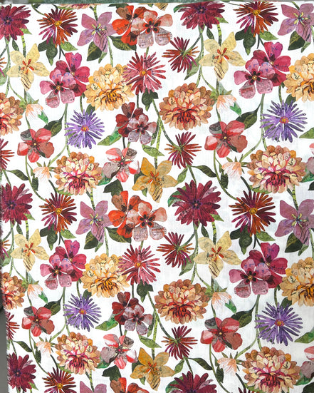 Floral Letters - Liberty London Tana Lawn Cotton