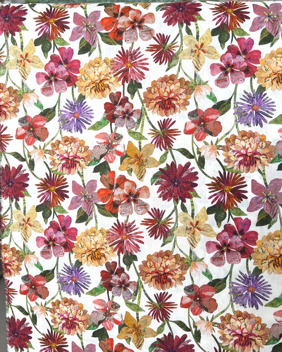 Floral Letters - Liberty London Tana Lawn Cotton