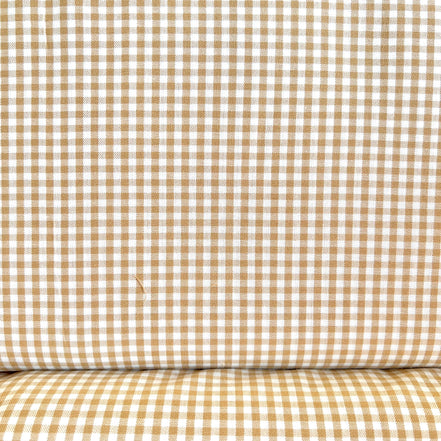 Warm Beige “Sand" Carolina Gingham- 1/8”- Cotton- 44” Wide