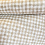 Essex Yarn Dyed Classic Wovens- Linen- Cotton Blend- “Natural