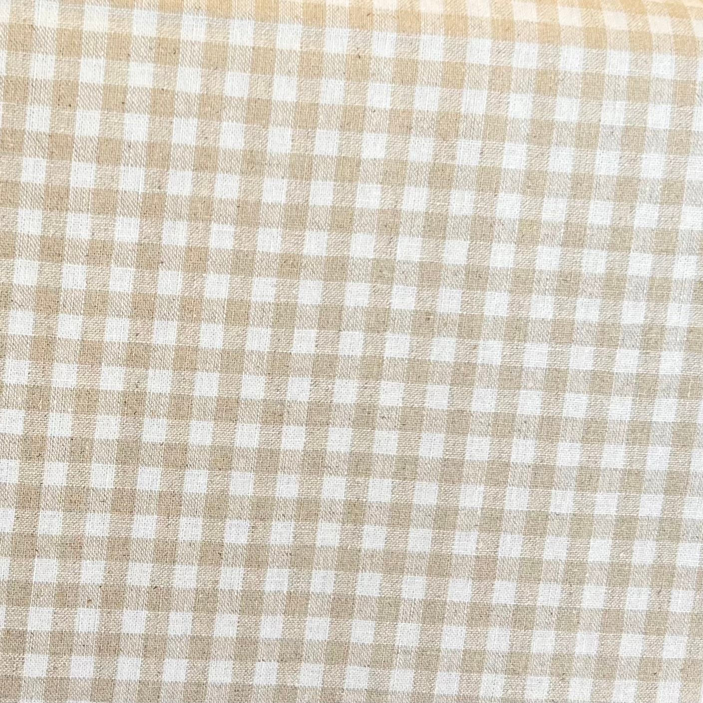 Essex Yarn Dyed Classic Wovens- Linen- Cotton Blend- “Natural