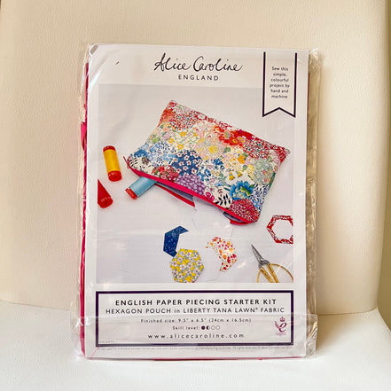 Alice Caroline- Liberty Tana Lawn® Fabric English Paper Piecing Starter Kit