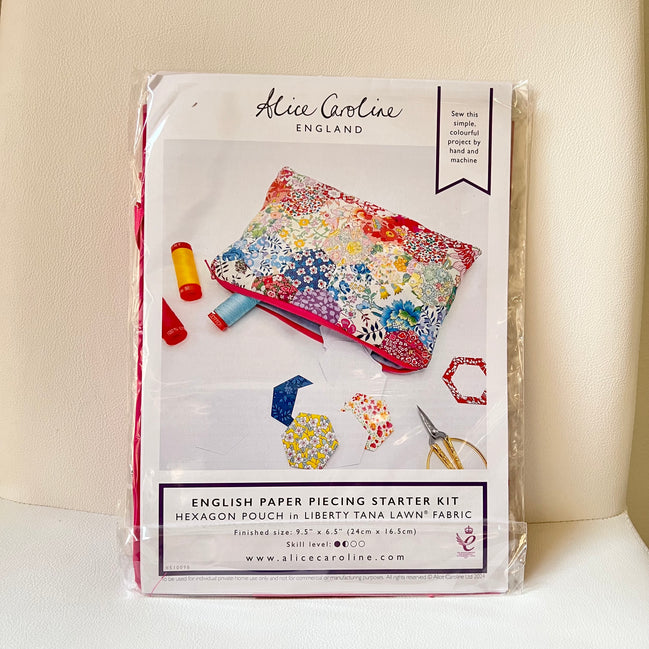 Alice Caroline- Liberty Tana Lawn® Fabric English Paper Piecing Starter Kit
