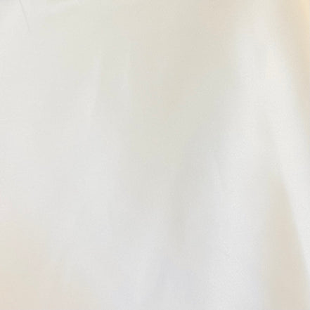 Italian Double Face Satin- Poly- 60” Wide- Off- White #2