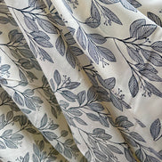 Botanical, Leaves On Ecru 