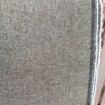 Essex Yarn Dyed Linen- Cotton Blend- “Olive” Gray-Green-Brown- 43"