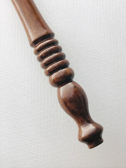 Dark Wooden (Rosewood) Tambour/ Luneville Needle Holder