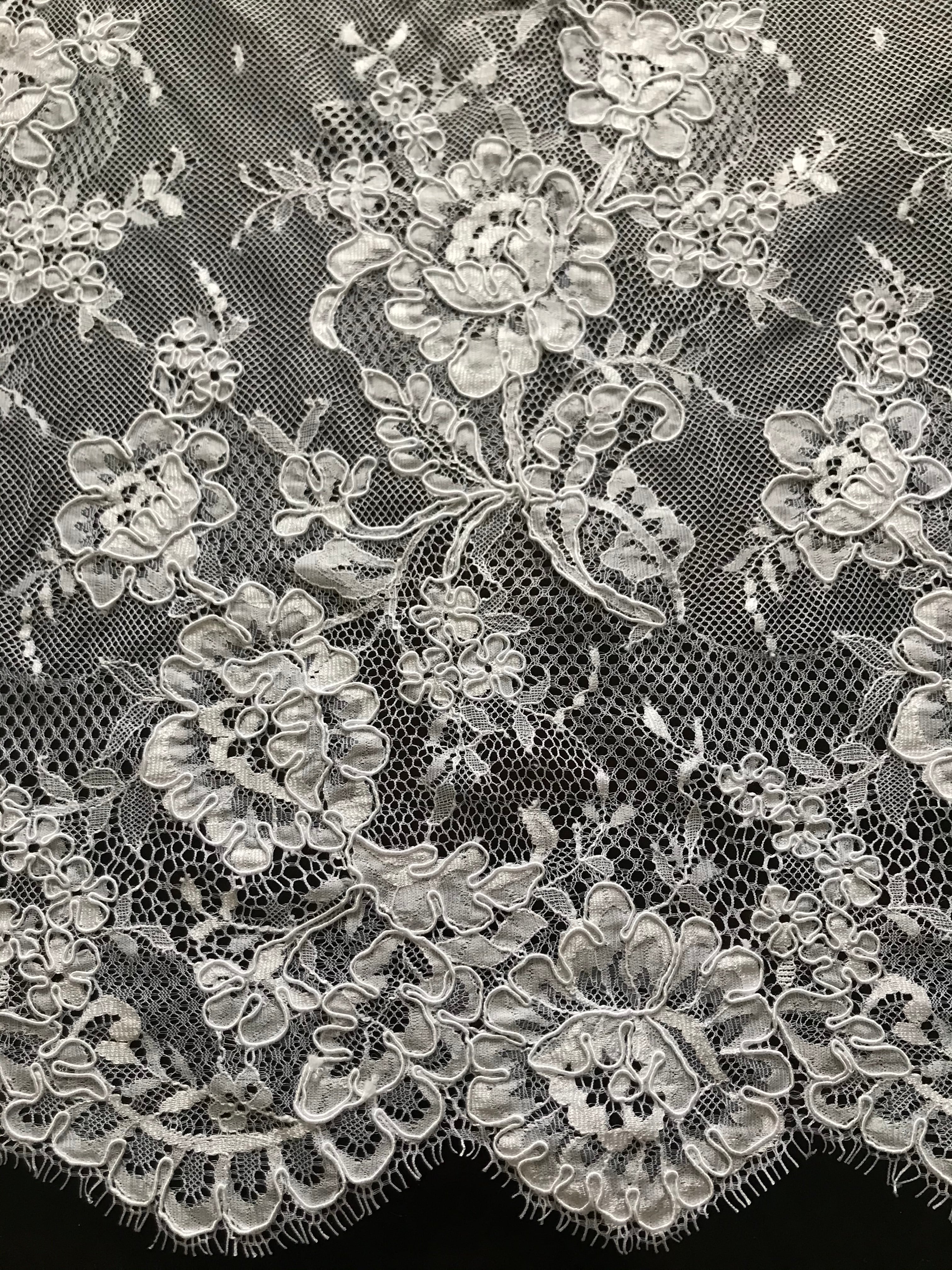 White French Corded Bridal Lace- 51” Wide (505)