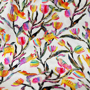 Colorful Rainbow Cats on Cream- Whisker Wonderland- 