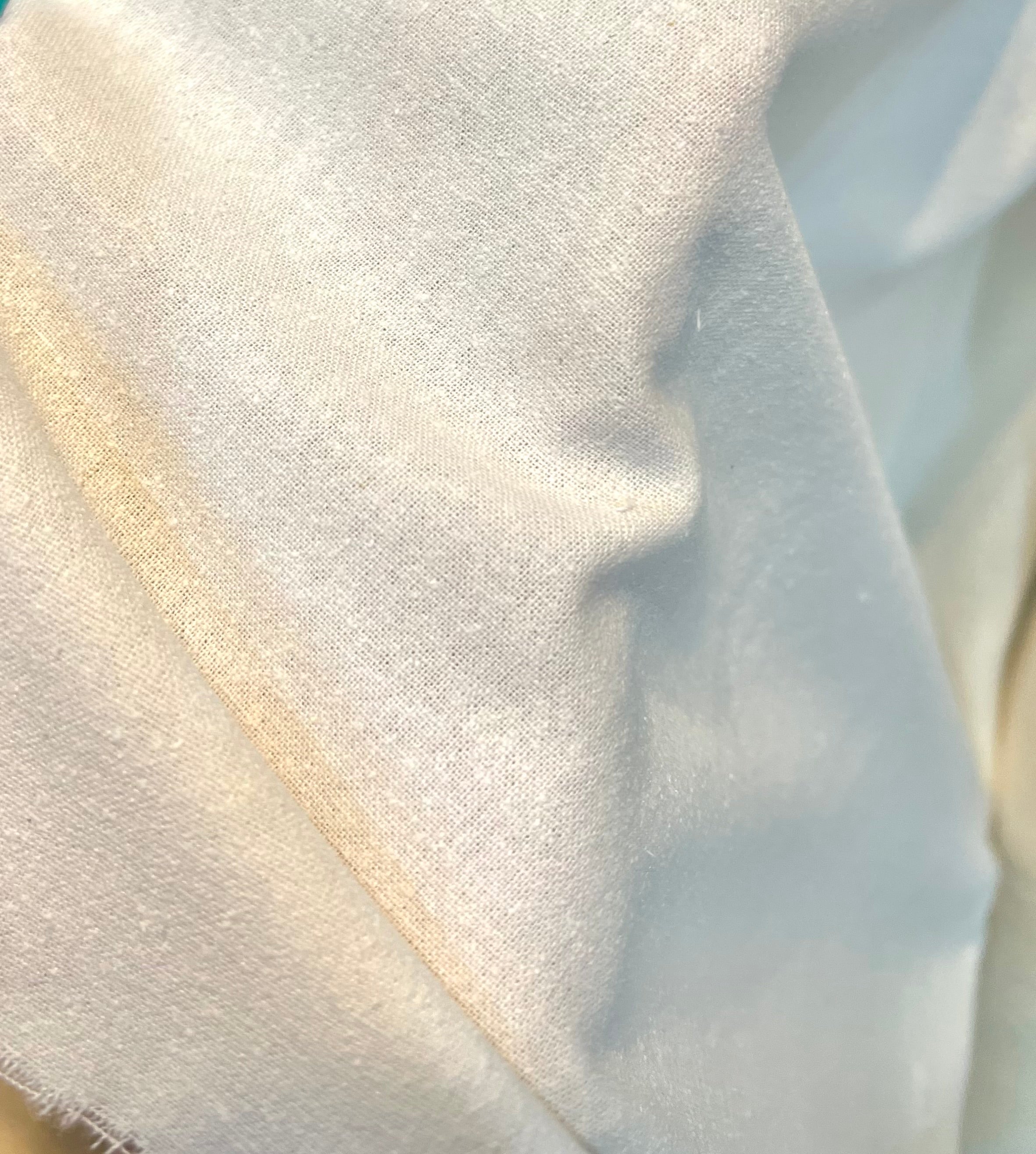 Natural White Silk Noil- 55