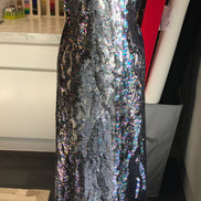 Black Iridescent Sequins- 48
