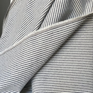 Essex Yarn Dyed Classic Wovens- Linen- Cotton Blend- “Indigo”- Stripes- 43” Wide