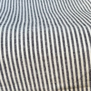Essex Yarn Dyed Classic Wovens- Linen- Cotton Blend- “Indigo”- Stripes- 43” Wide
