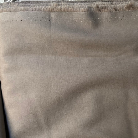 Gray- Brown/ Taupe- “Shroom"- 100% Organic Cotton Poplin- 44” Wide
