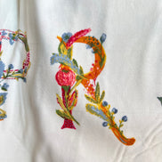 Letters on Cream- Joyeux Alphabet Panel- Cotton Flannel- AGF- Art Gallery Fabrics- 44” Wide