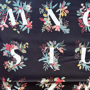 Alphabet Print Cotton Fabric- “Jingle All the Letters Panel”- Art Gallery Fabrics- AGF- 44” Wide