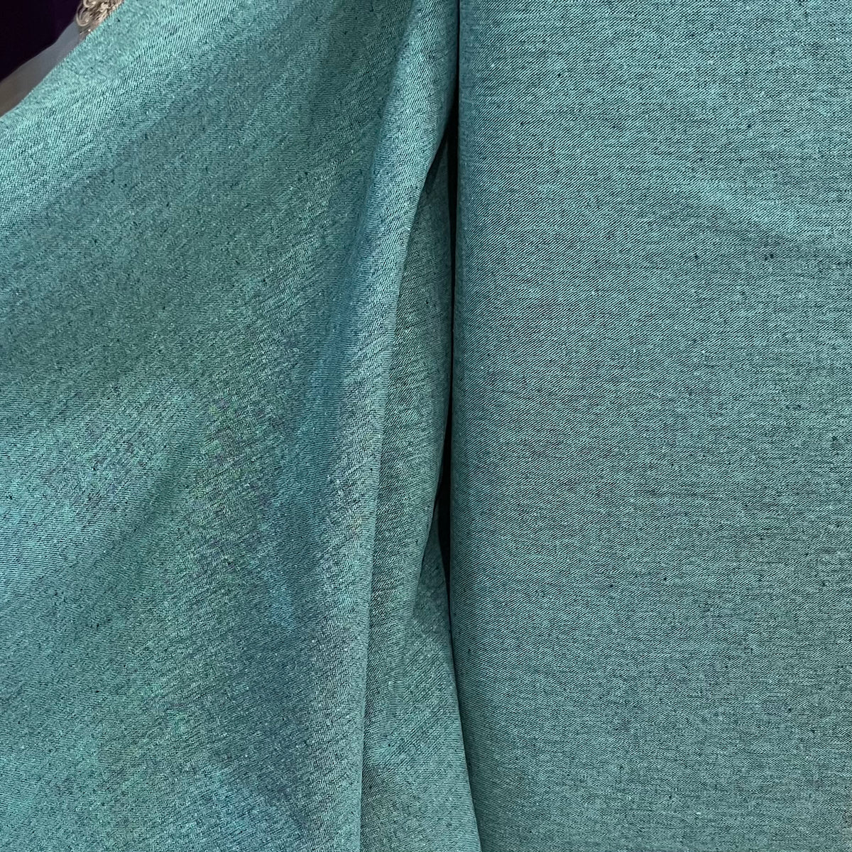 Essex Yarn Dyed Linen- Cotton Blend- Malibu Blue- 44” Wide