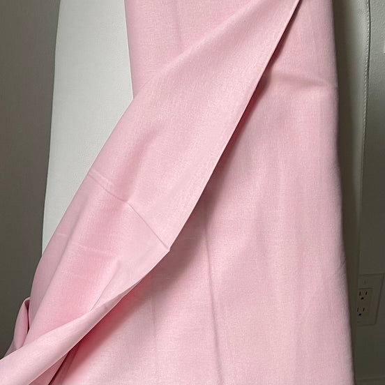 Pink Essex Linen “Blossom"- Cotton Blend Fabric- 43" Wide
