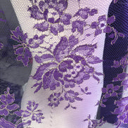 Royal Purple Chantilly Lace- 35