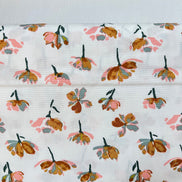 Off White, Floral Print Cotton Fabric- “Watercolor Blooms”- 44” Wide- Art Gallery Fabrics- AGF