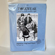 Japanese Hapi & Haori- Folkwear Patterns- 129- Printed Paper Pattern- Misses 6-20 (Hapi & Haori); Men's 34-44 (Hapi)