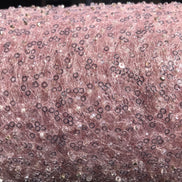 Pink Sequins, Beads- 58