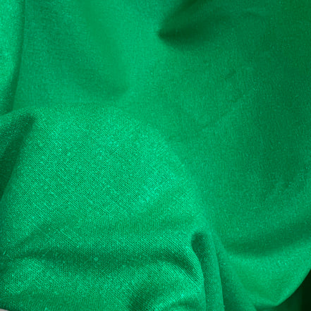 Green "Garden" Silk Noil- 45" Wide
