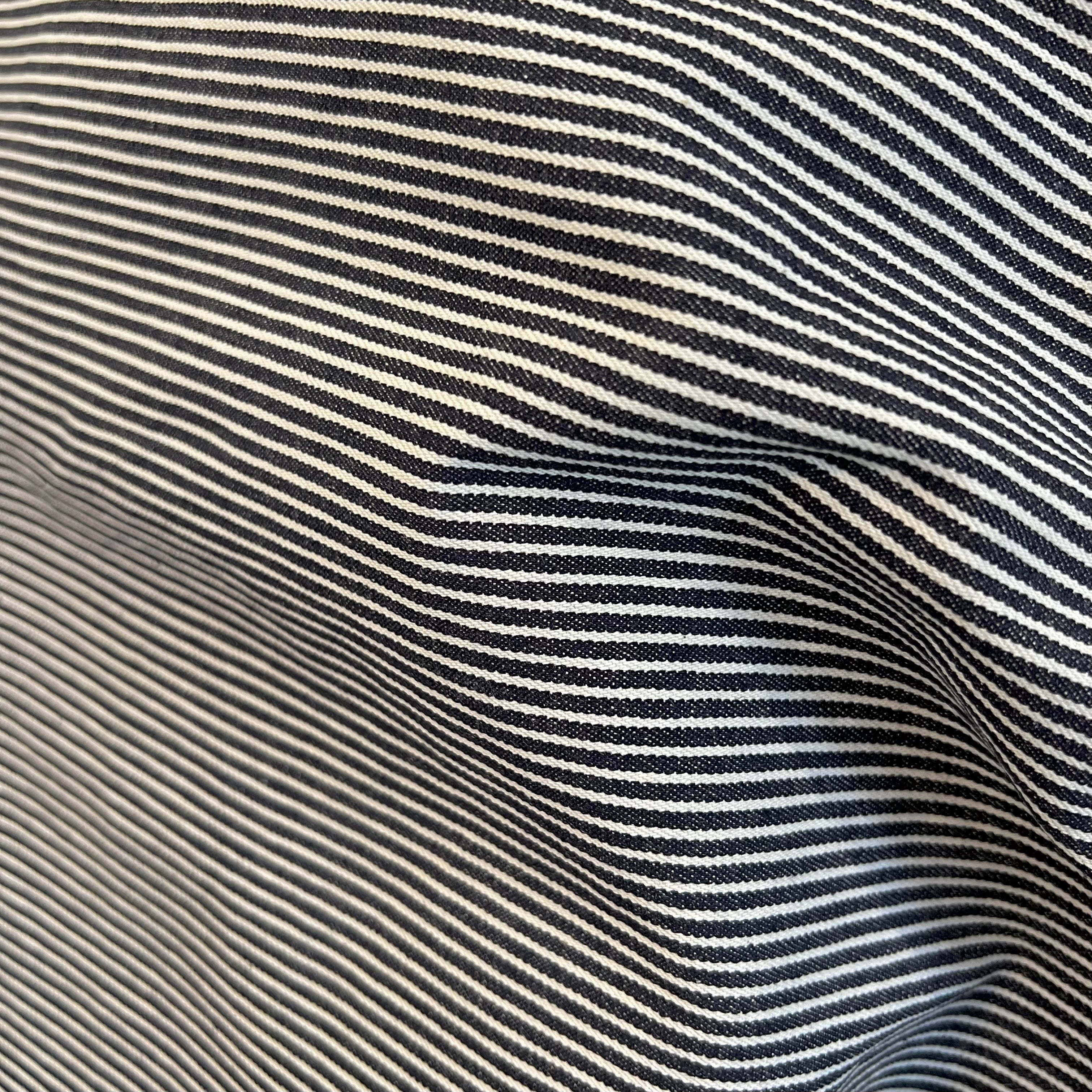 Indigo Railroad Denim Stretch 7.5 oz- 48