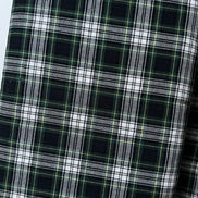 Sevenberry: Green, Very Dark Navy, Yellow, White Classic Plaid Twill- Lightweight Cotton- 57” Wide- SB-13110D17-29