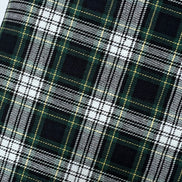 Sevenberry: Green, Very Dark Navy, Yellow, White Classic Plaid Twill- Lightweight Cotton- 57” Wide- SB-13110D17-29