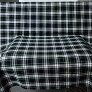 Sevenberry: Green, Very Dark Navy, Yellow, White Classic Plaid Twill- Lightweight Cotton- 57” Wide- SB-13110D17-29