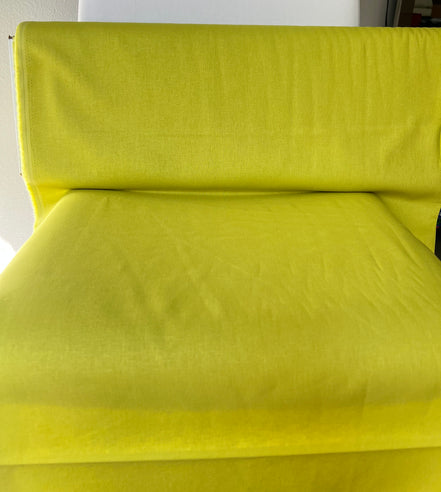 Chartreuse Green "Pear" Brussels Washer Linen- Rayon Blend Fabric- 52" Wide