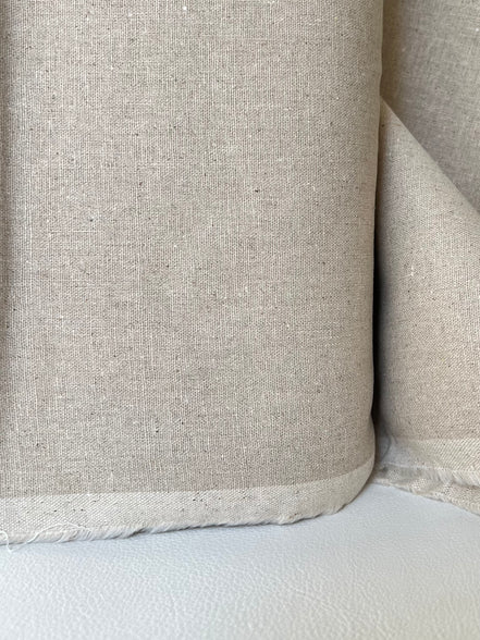 Beige "Soft Sand” Linen- Cotton Blend- 58” Wide- Art Gallery Fabrics/ AGF