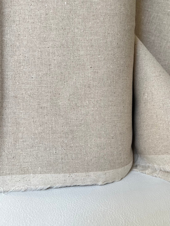Beige "Soft Sand” Linen- Cotton Blend- 58” Wide- Art Gallery Fabrics/ AGF