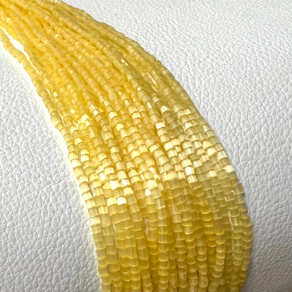 Satin Light Yellow 2 Cut Beads- 11* (2190)