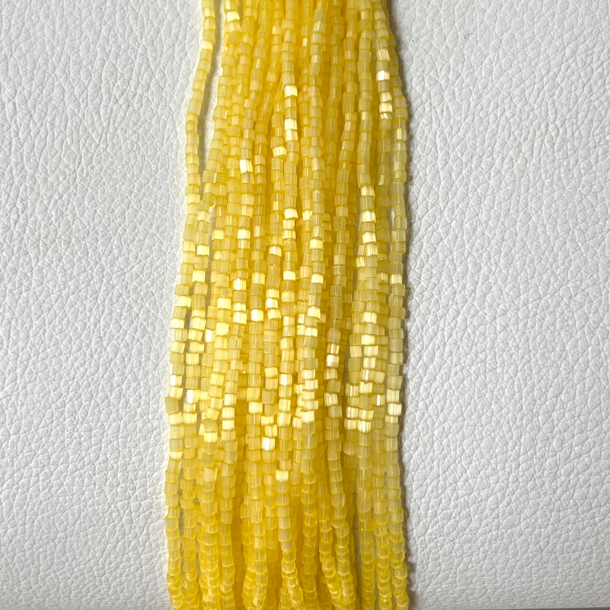 Satin Light Yellow 2 Cut Beads- 11* (2190)