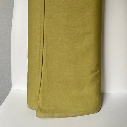 Light Olive Green “Jungle" Essex Linen- Cotton Blend Fabric- 43" Wide