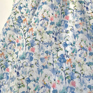 Inky Fields (C)- Blue- Liberty Tana Lawn
