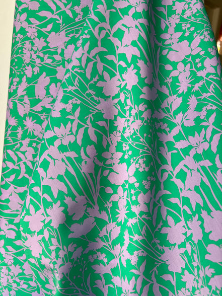 Ophelia’s Silhouette (A)- Green- Liberty Tana Lawn