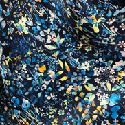 Liberty Felda- Dark Blue Belgravia Silk Satin- 54” Wide