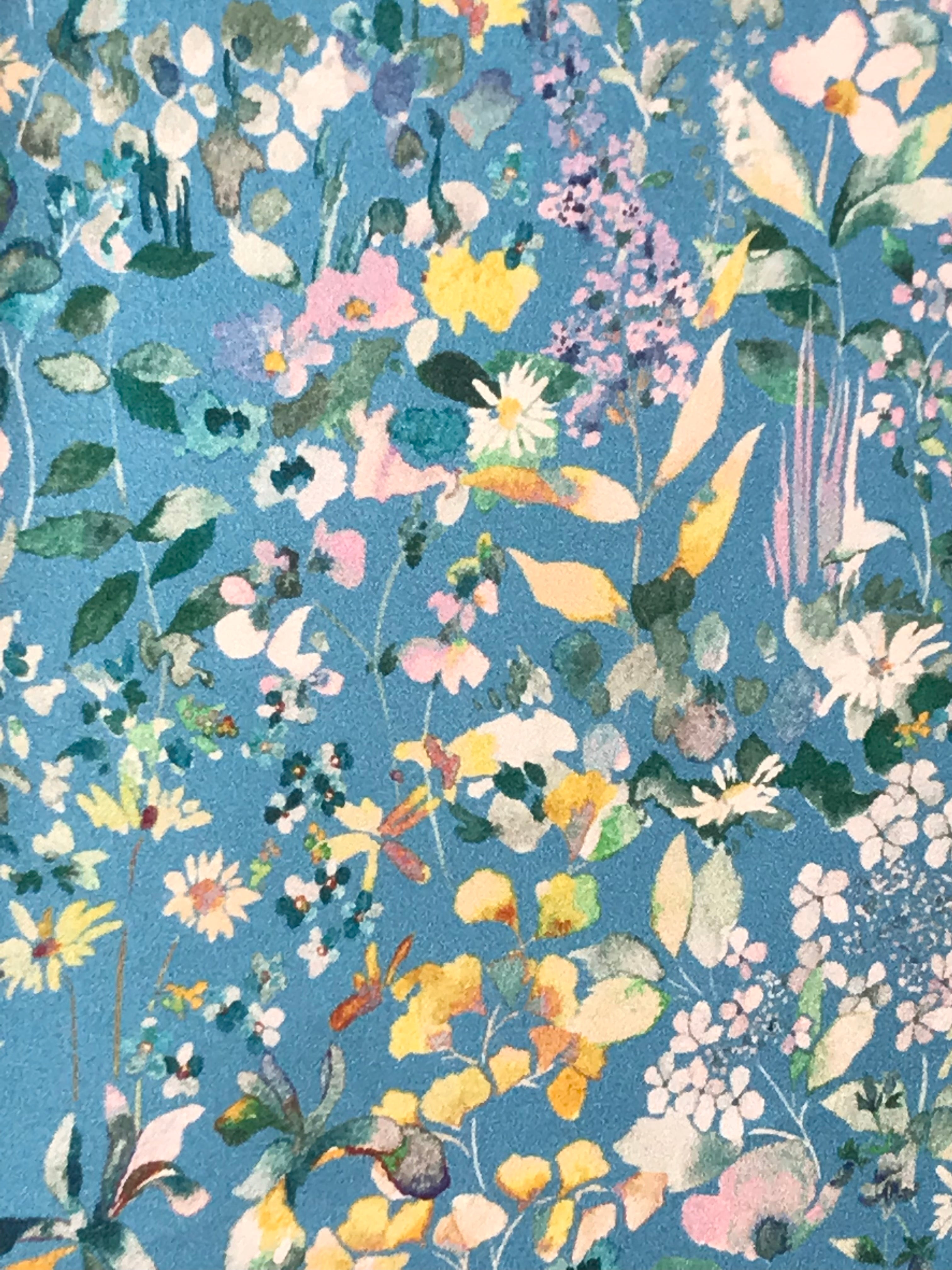 Liberty Felda- Light Blue Belgravia Silk Satin- 54” Wide