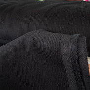 Black Cotton Corduroy 14 Wale- 57” Wide Fabric