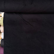 Black Cotton Corduroy 14 Wale- 57” Wide Fabric