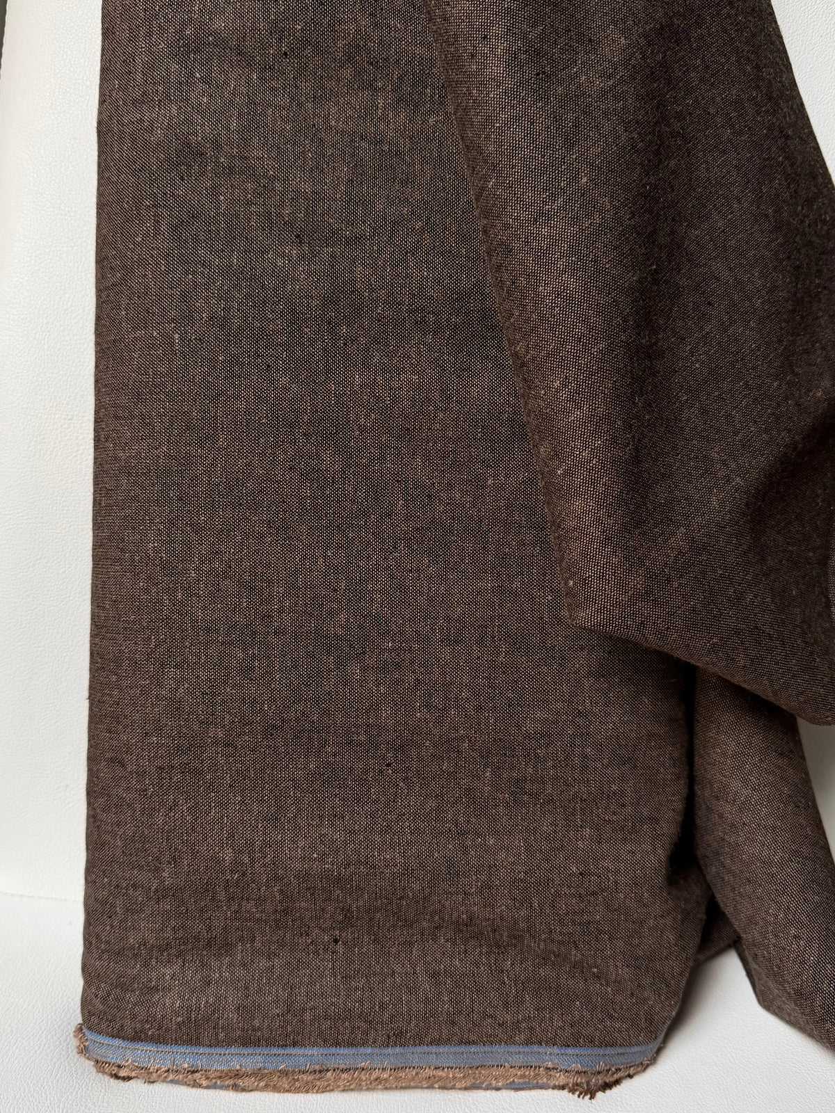 Brussels Washer Yarn Dye- Linen Rayon Blend- Dark Brown “Espresso